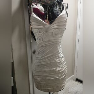 Elegant White Dress By Tiger Mist